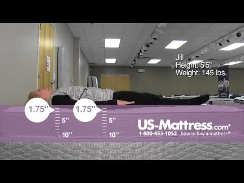 Serta Sertapedic Durrant Firm Comfort Depth with Jill