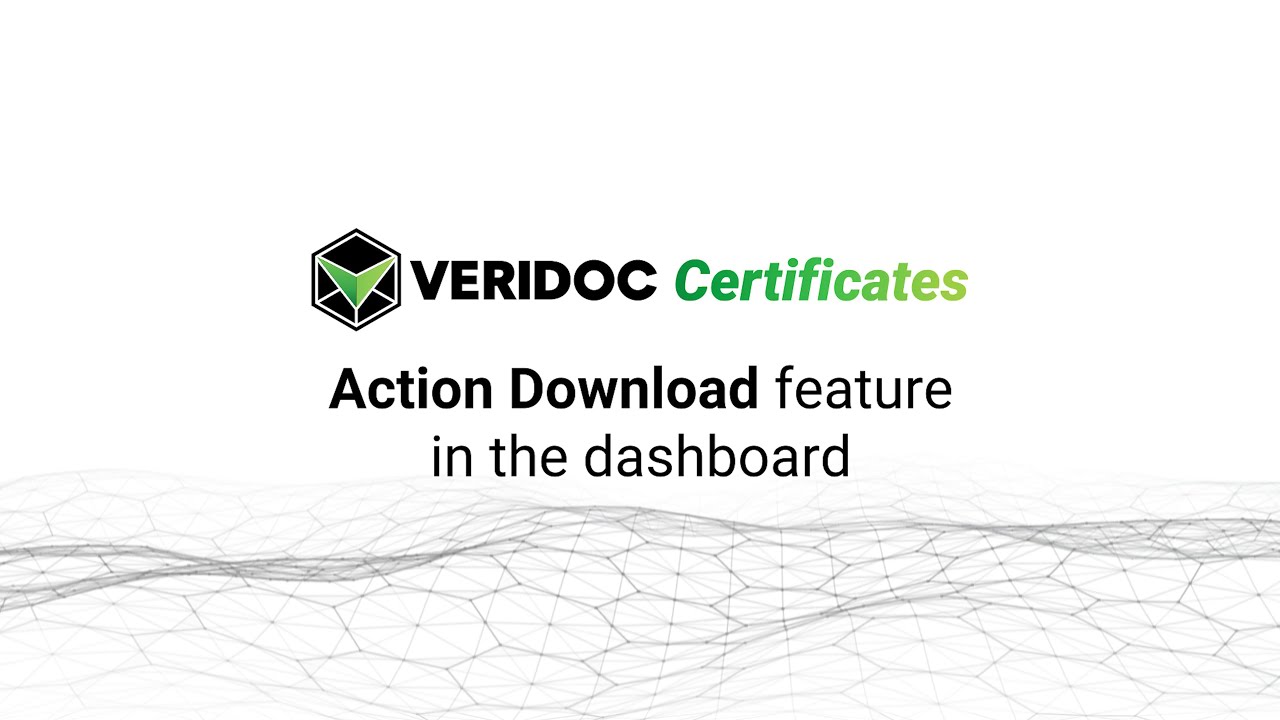 VeriDoc Certificates