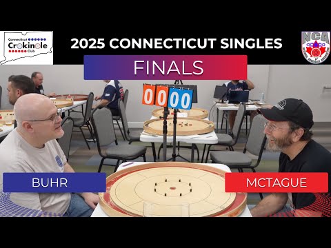 2025 Connecticut Crokinole Singles Final Buhr VS McTague