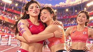 从杭州的遗憾到名古屋的铜牌!吴艳妮13秒12摘铜,日本选手福部真子和中島瞳包揽金银牌