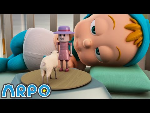 Baby Naptime | Baby Daniel and ARPO The Robot | Funny Cartoons for Kids