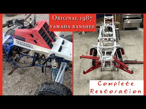 '87 banshee 350 full restoration [EXTREMELYBAD ASS] (part 1)