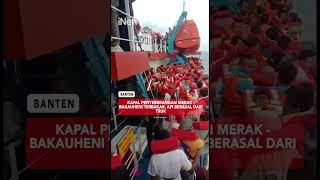 Download lagu Kapal Penyeberangan Pelabuhan Merak - Bakauheni, Lampung Terbakar mp3