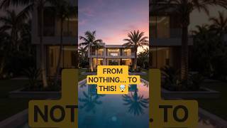 He Built a Luxury House With a Pool From NOTHING! 🤯🏡 #Shorts