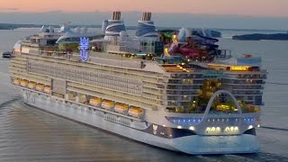 Icon of the Seas first Sea Trials VS Second Sea Trials | Biggest Cruise Ship | Royal Caribbean