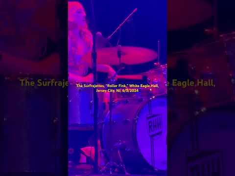 The Surfrajettes, “Roller Fink,” White Eagle Hall, NJ, 6/5/24 #surfrock @TheSurfrajettes