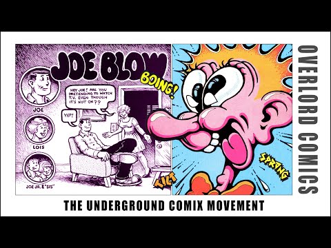 The Underground Comix Movement