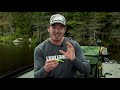 Erik Luzak shows off the Lunkerhunt Phantom Spider