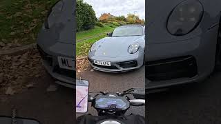 Download lagu Motorbike Smashes Into Porsche! 😱 mp3