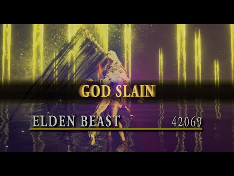 This weapon lives up to its name... Godslayer's Greatsword No-Hit Run