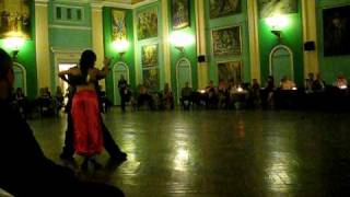 Horacio Godoy y Cecilia Berra. Show (1). Festival "Nevskaya Milonga - 2010". St.Petersburg.