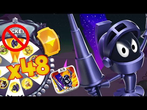 IS WORTH TO SPIN? tell me! 48 GOLDEN TICKET and INFERNO CAMPAIGN ATC1 - Looney Tunes World of Mayhem