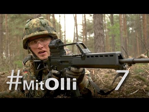 Mit Olli - auf der Schießbahn - Bundeswehr