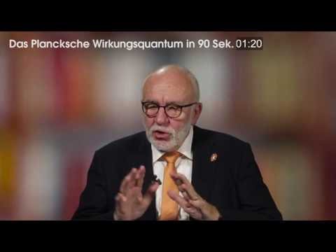 Ernst Peter Fischer: Planck’s constant in 90 seconds
