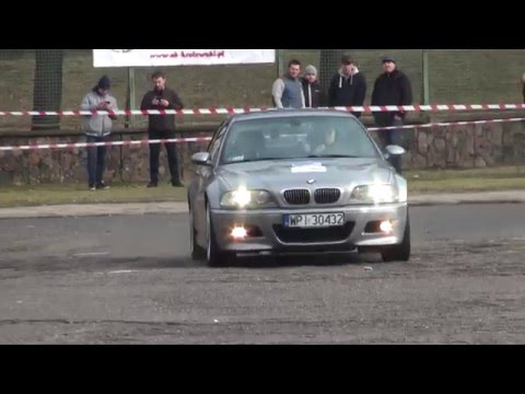 Janek Biskupski - BMW M3 e46 - 2 Runda Królewski Winter Cup  Tor Służewiec Warszawa 14-02-2016