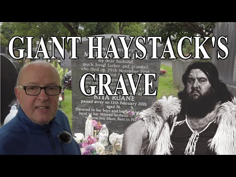 GIANT HAYSTACK'S GRAVE - FAMOUS GRAVES - FINAL RESTING PLACES