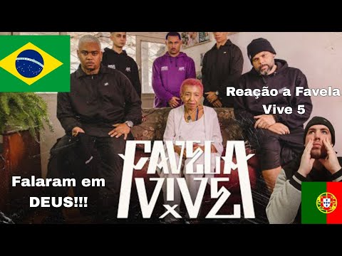 Reação a Favela Vive 5 ( Falaram de DEUS !!!!!) ❤️🔥🔥🔥