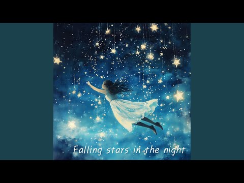 Falling stars in the night