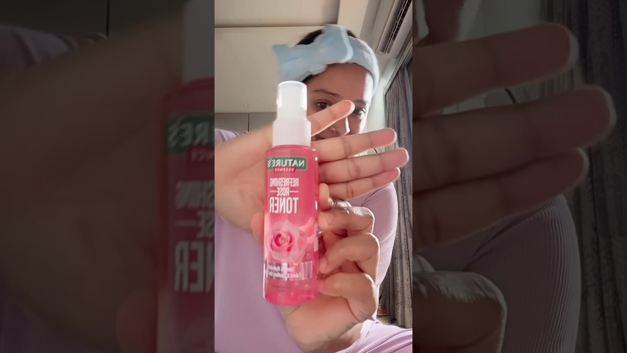 Nature’s Essence Refreshing | Rose Toner | #video #trending #youtube #youtubeshorts #love #skin