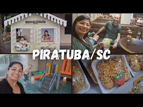 PIRATUBA /SC📍 Nosso passeio por essa cidade maravilhosa - Ficamos no HOTEL PARAÍSO 