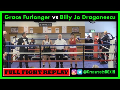 Grace Furlonger vs Billy Jo Draganescu - FULL FIGHT - Guildford  Amateur Boxing Show (30/04/23)