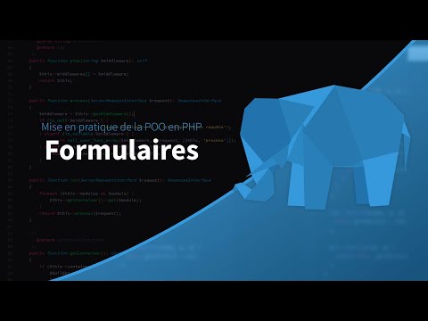 Mise en pratique de la POO en PHP 14 39 Simplifier les formulaires