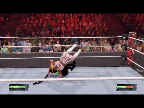 WWE 2K22 Bianca Belair Vs Vickie FairlyOddParents Raw Woman's championship TLC PPV