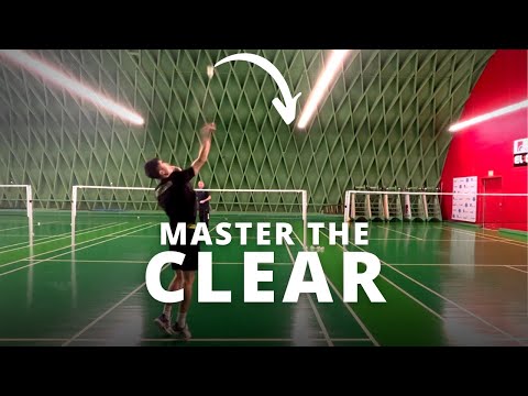 All you need to know to play the PERFECT CLEAR in badminton | Basic Feather & Morten Frost