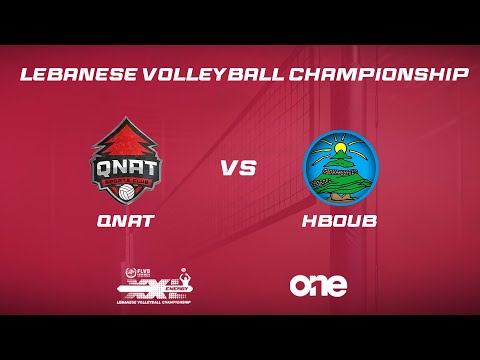 XXL Energy Lebanese Volleyball Championship 2025-2026 | Qnat vs Hboub