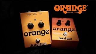 Video thumbnail for Orange Sustain and Distortion Pedals by Jon is just TOO LouD!!