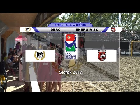 FFNSL I. forduló ⚽️ DEAC - Energia SC