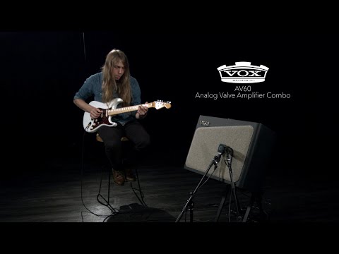 Vox AV60 Analog Valve Amplifier Combo | Gear4music demo