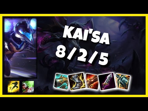 Kai'Sa vs Kalista OCE Challenger BOT (8/2/5) - v11.2