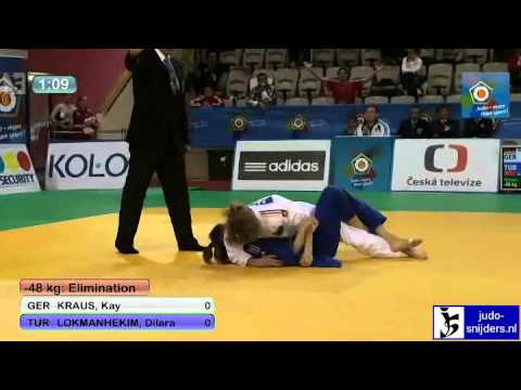 Kay Kraus (GER) - Dilara Lokmanhekim (TUR) [-48kg]