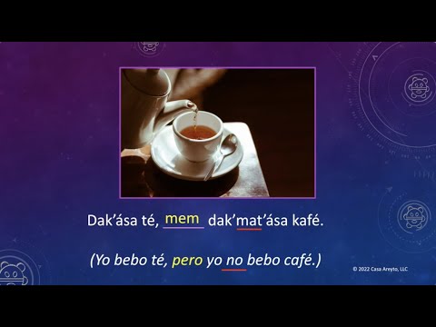 Let's Talk Taíno en español 57 - Las conjunciones "y" y "pero"