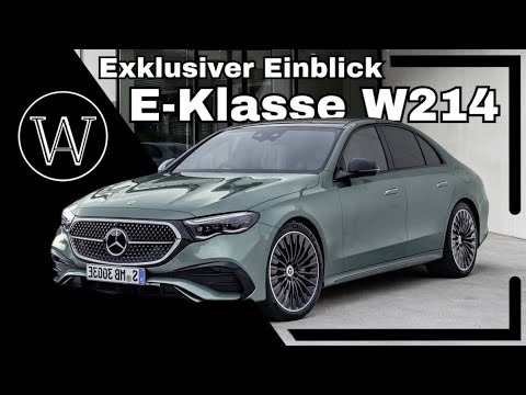 Einblick in die Brandneue E-Klasse W214 (2024) | V8 Comeback ? | Mr.Troneck