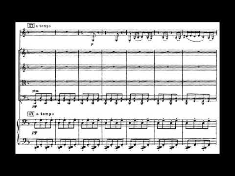 Sergei Prokofiev: Overture on Hebrew Themes for Clarinet, Strings and Piano (with score)