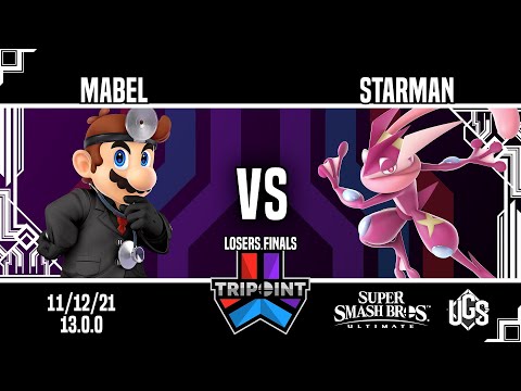 Tripoint Smash 120 - Losers Finals - Mabel(Dr Mario) Vs. Starman(Greninja)