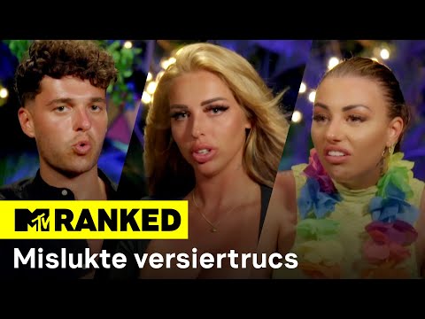 De 5 MISLUKTE VERSIERTRUCS uit Ex on the Beach: Double Dutch S10 ALL STARS | MTV Ranked: EOTBDD