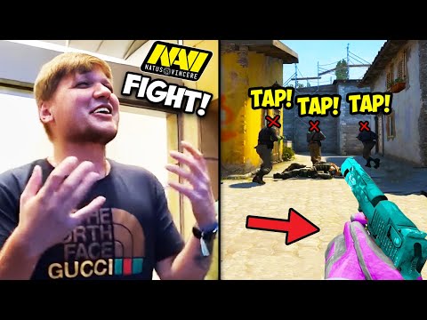 S1MPLE GOT INTO A FIGHT AT NAVI BOOTCAMP!! F0REST 1 TAPS ARE PERFECT! CSGO Twitch Clips