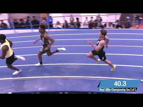Jayden Horton-Mims Wins Nike Indoor Nationals 400m [Full Race Replay]