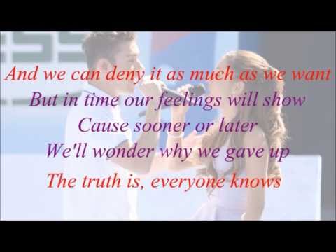 Ariana Grande feat. Nathan Sykes - Almost Is Never Enough (with Lyrics)