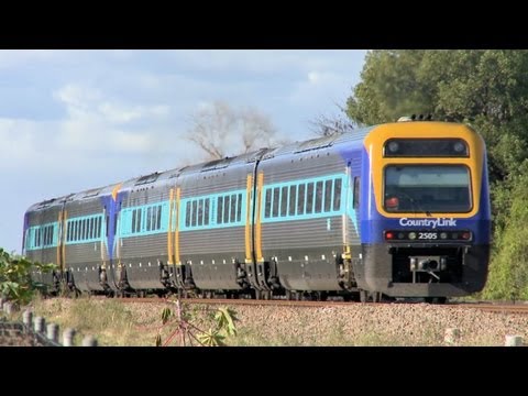 NSW Trains / Countrylink XPT and Xplorers (5/6/2011) -  PoathTV Australian Railways & Railroads