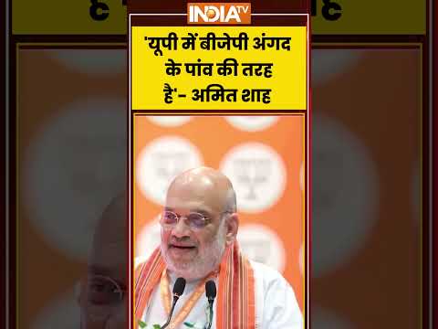 Amit Shah Statement | 'यूपी में बीजेपी अंगद के पांव की तरह है'