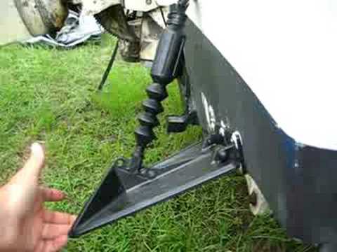Smart tabs SX trim tabs installation