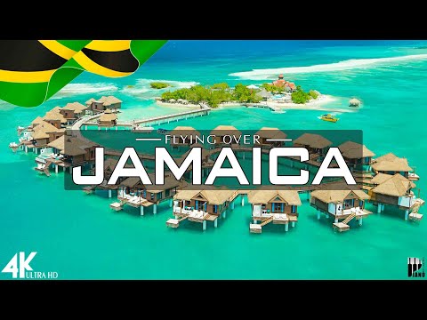 FLYING OVER JAMAICA (4K UHD) - Relaxing Music Along With Beautiful Nature Videos - 4K Video HD