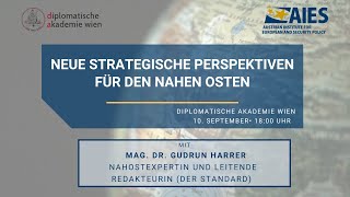 Neue strategische Perspektiven für den Nahen Osten