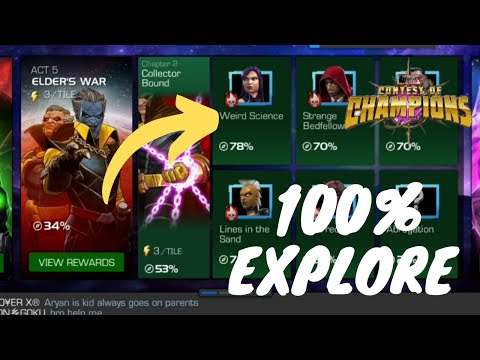 100% EXPLORATION OF ACT 5.2.1 (WEIRD SCIENCE) | MARVEL CONTEST OF CHAMPIONS | MCOC