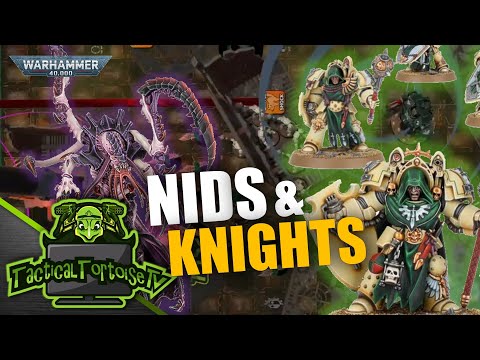 Deathwing Knights are CRAZY! | Tyranids Vanguard Onlsaught vs. Dark Angels | Warhammer 40k Batrep