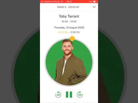 The Radio X Request Hour with Toby Tarrant jingle